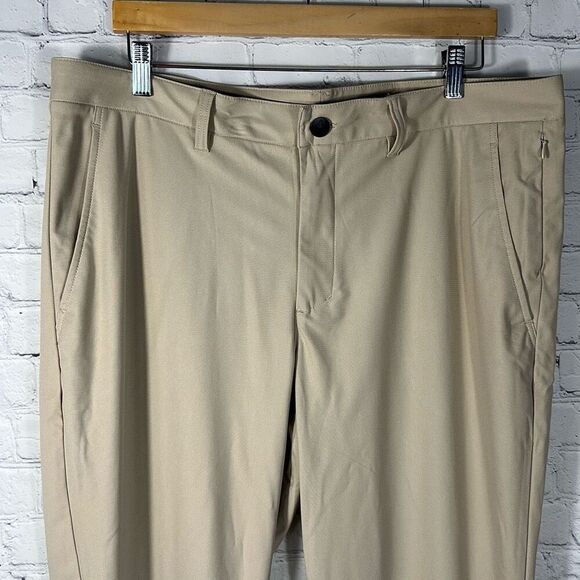 Reebok Golf Anchor 5 Pocket Pants size 38 Khaki Chino Tan - Picture 2 of 10